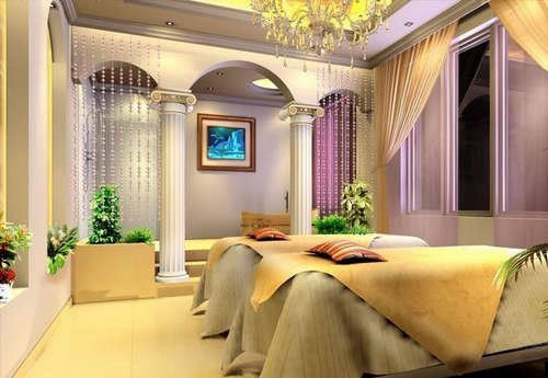 ***流行美容院室內(nèi)裝修賞析